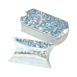 20Pcs Laser Cardboard Paper Pillow Candy Packing Boxes