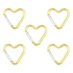 5Pcs Zinc Alloy Spring Gate Rings