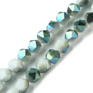 Electroplate Glass Beads Strands
