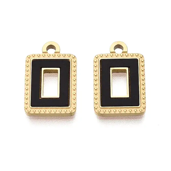 304 Stainless Steel Enamel Pendants