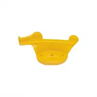 MDtools Zouvací hlava plast, pro zouvačky pneumatik, univerzální, žlutá