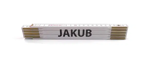 MAGG Skladací metr PATRIK, 2 m Jméno na metru: JAKUB