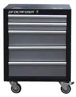 Pojízdný dílenský vozík, 5 zásuvek - Procarosa PROFI TGC-1305W