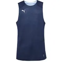 Puma HOOPS TEAM REVERSE PRACTICE JERSEY Pánský basketballový dres, tmavě modrá, velikost