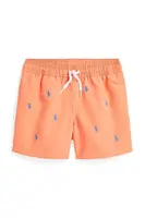 Dětské plavkové šortky Polo Ralph Lauren oranžová barva, 322966844001