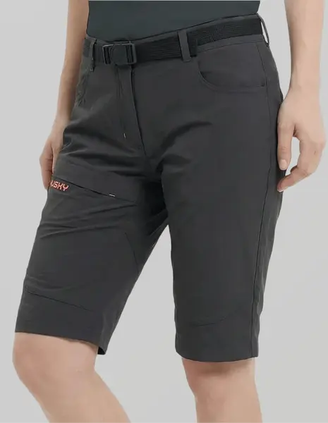 Husky Klumy L M, black Dámské 3/4 kalhoty