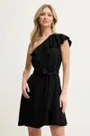 Šaty Armani Exchange černá barva, mini, XW000442 AF12742