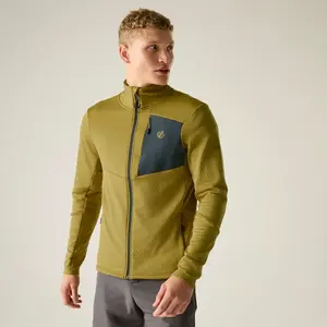 Pánská fleecová mikina dare2b venture zelená m