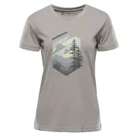 Dámské triko z nemačkavého materiálu alpine pro nogera šedá xl