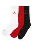 Jordan Ponožky  červená / čierna / biela