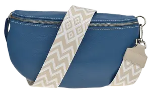 NovaKabelka.cz Reni Grande Blu s přídavným popruhem IX