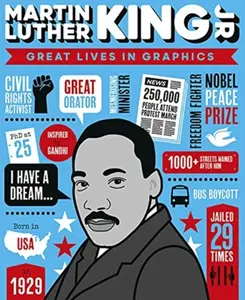 Great Lives in Graphics: Martin Luther King Jr - Button Books