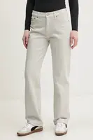 Džíny Abercrombie & Fitch dámské, medium waist, KI155-5203