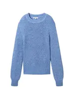 TOM TAILOR DENIM Sveter  zafírová