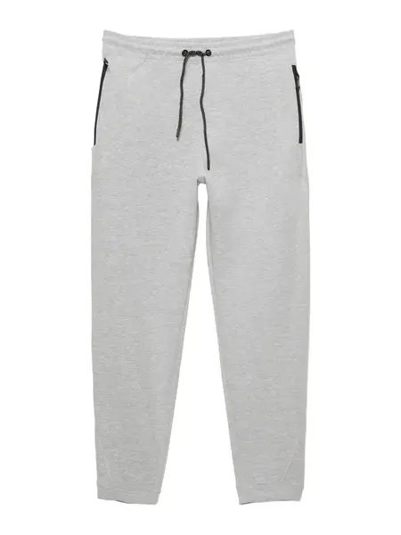 Pull&Bear Nohavice  svetlosivá