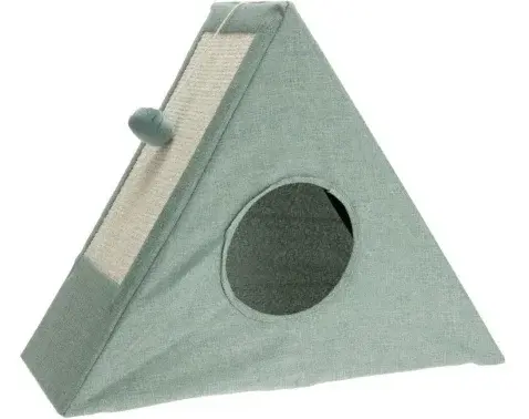 Stan pro kočky 40 cm, zelená/šedá