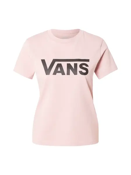 VANS Tričko 'Flying V'  rosé / čierna