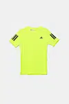Dětské tričko adidas Performance zelená barva, s potiskem, JI9252
