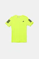 Dětské tričko adidas Performance zelená barva, s potiskem, JI9252