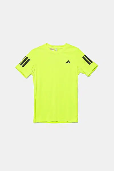 Dětské tričko adidas Performance zelená barva, s potiskem, JI9252