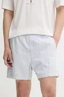Kraťasy HUGO pánské, modrá barva, 50534630