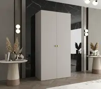 Šatní skříň Abi Parma 1 Rozměry: 100 cm, Pásky / úchyty: Zlatý, Barva korpusu + barva dveří: Kašmír + Kašmír