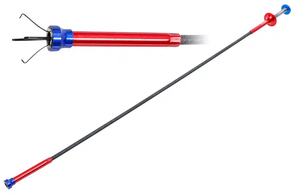 BGS technic Vytahovák předmětů ohebný s magnetem a drápky, 70 cm - BGS 3094