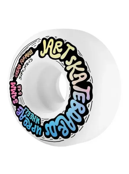 Jart kolečka Uproar 84A White 54 mm x 34 mm | Bílá | Velikost skate 54 mm