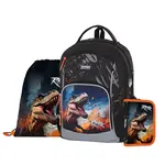 Oxybag OXY GO - školní set Dino 3 ks: batoh, penál, sáček
