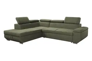 Sedací souprava Lars I. - Logan Forest Provedení: Levá varianta, látka: Logan Forest