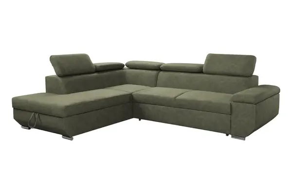 Sedací souprava Lars I. - Logan Forest Provedení: Levá varianta, látka: Logan Forest