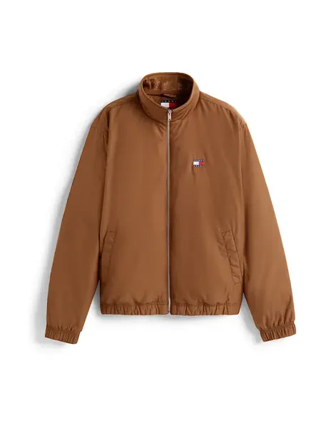 Tommy Jeans Prechodná bunda 'ESSENTIAL'  hnedá