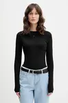 Tommy Jeans Tričko s dlouhým rukávem Tommy Jeans