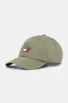 Bavlněná baseballová čepice Tommy Jeans
