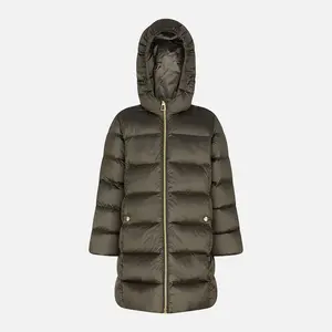 Khaki dívčí bunda Geox Himalaya - Holky