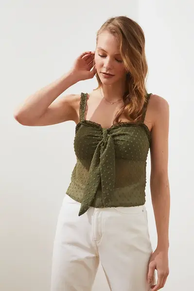 Dámská halenka Trendyol Detailed