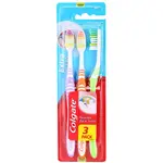 Colgate Extra Clean Medium zubní kartáčky medium 3 ks
