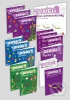 Divíci 1 - rozšířený žákovský balíček - Český jazyk GM (nevázané písmo) + Matematika + Člověk a jeho svět