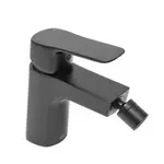 Bidetová batéria SAT Cube Way s výpusťou čierna matná CU235C