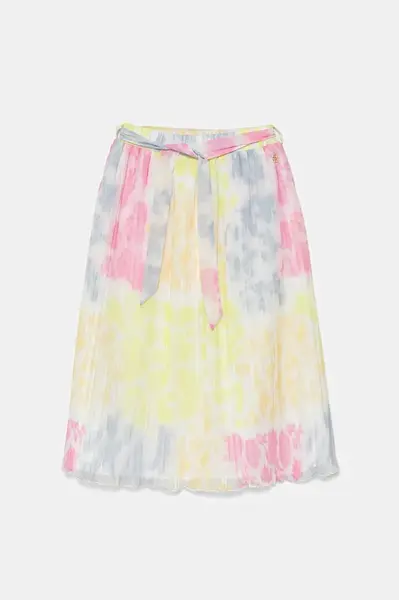 Dětská sukně Guess zelená barva, maxi, áčková, J5GD12 WA2T0