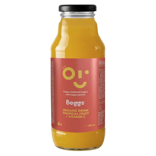 BEGGS Nápoj tropické ovoce 4m+ BIO 300 ml
