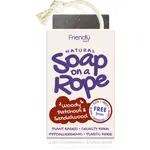 Friendly Soap Soap on a Rope Patchouli & Sandalwood prírodné mydlo na šnúrke 95 g