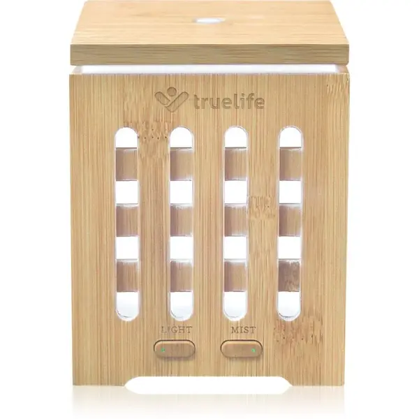 TrueLife AIR Diffuser D7 Bamboo ultrazvukový aróma difuzér a zvlhčovač vzduchu 1 ks