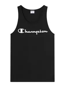 Champion Authentic Athletic Apparel Tričko  čierna / biela