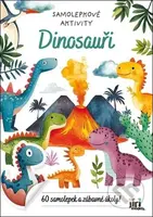 Samolepkové aktivity Dinosauři - kniha z kategorie Omalovánky, vystřihovánky, papír