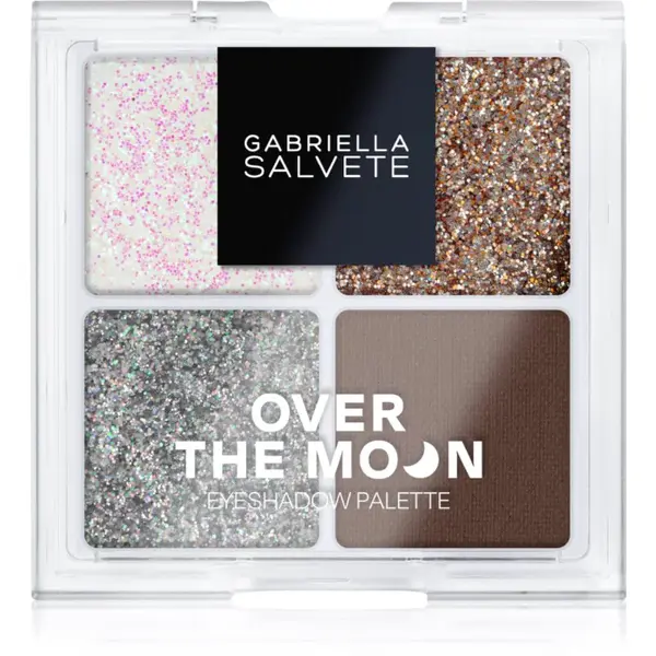 Gabriella Salvete Over The Moon paletka očních stínů Glitterverse 4 g