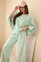 Kesi dámska viskózová súprava so širokými nohavicami