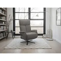 Sit & More RELAXAČNÍ KŘESLO, textil, barvy grafitu