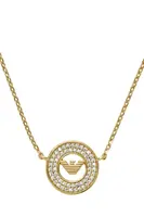 Stříbrný náhrdelník Emporio Armani EAGLE LOGO EG3628710