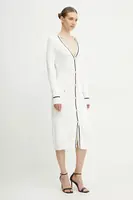 Šaty Marciano Guess ADA béžová barva, mini, 5RGR05 5640Z